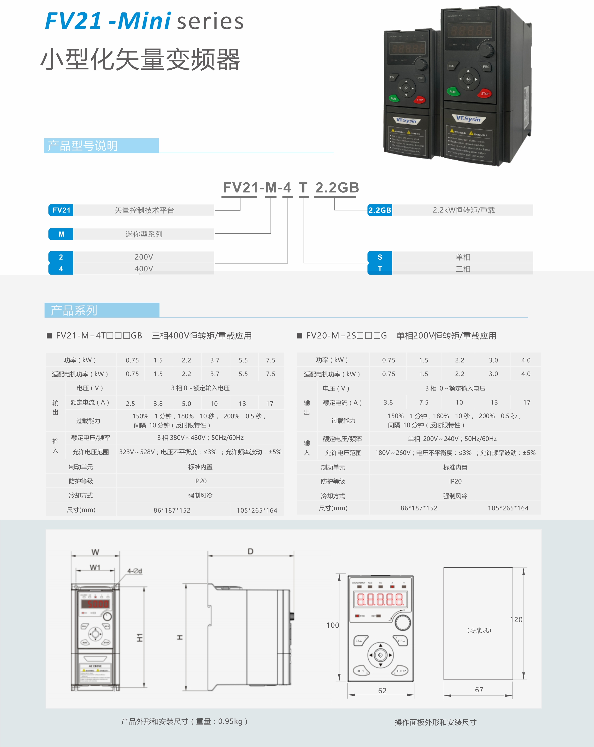 【新品发布】永利集团总站FV21系列小型化矢量变频器产品上市！